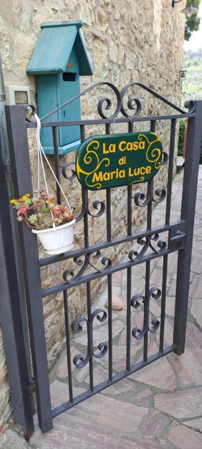 Apartmán "La Casa Di Maria Luce" Con Terrazza Panoramica Gaiole in Chianti Exteriér fotografie