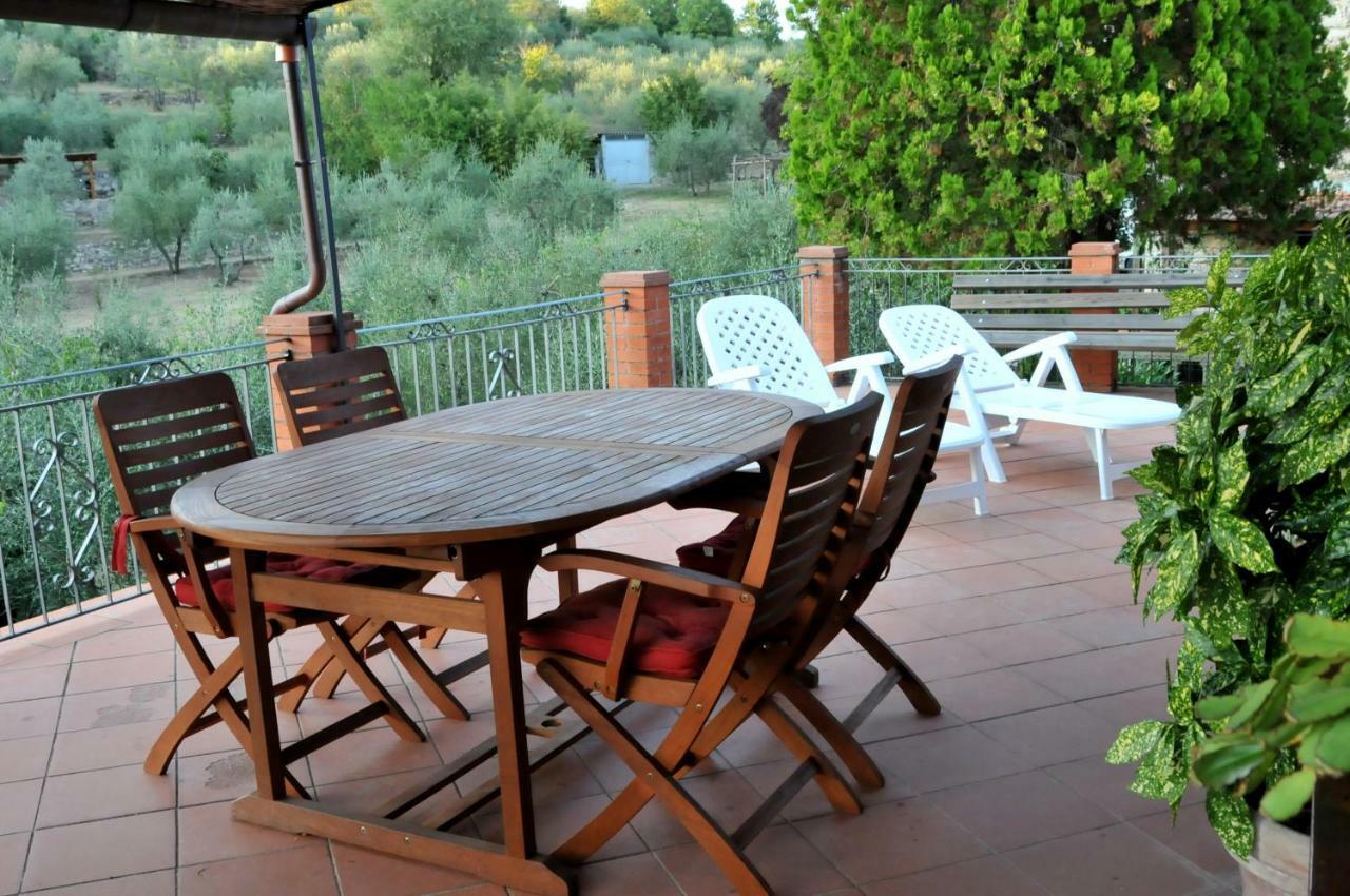 Apartmán "La Casa Di Maria Luce" Con Terrazza Panoramica Gaiole in Chianti Exteriér fotografie