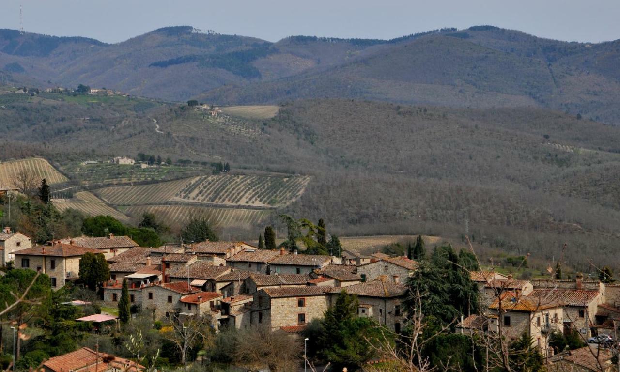 Apartmán "La Casa Di Maria Luce" Con Terrazza Panoramica Gaiole in Chianti Exteriér fotografie
